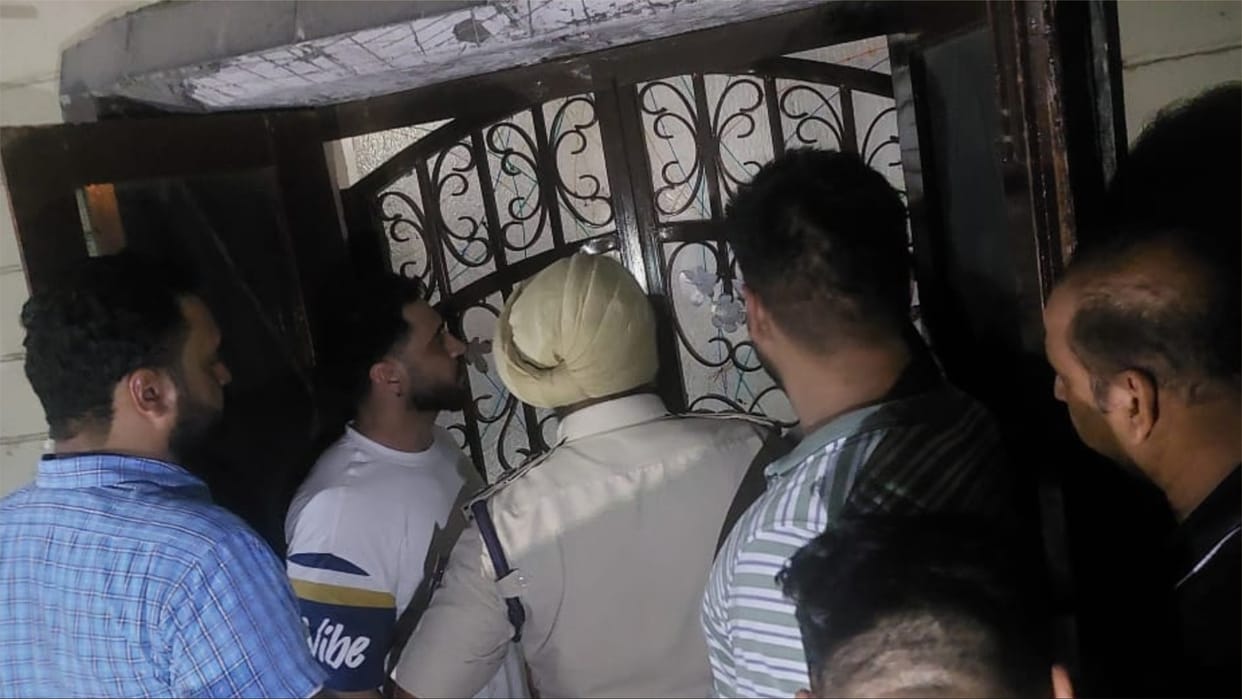 STF raid in Jagraon of Punjab