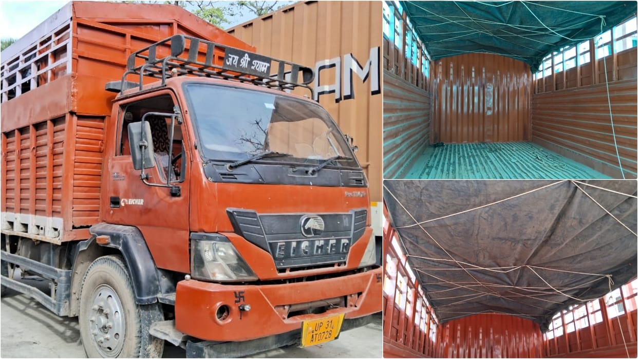 Muzaffarpur: Alcohol was being smuggled in unique way in truck, consignment worth 20 lakhs seized