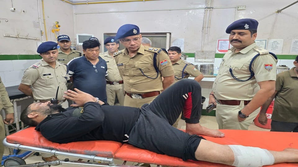 Encounter between police and miscreants in jaspur Udham singh nagar