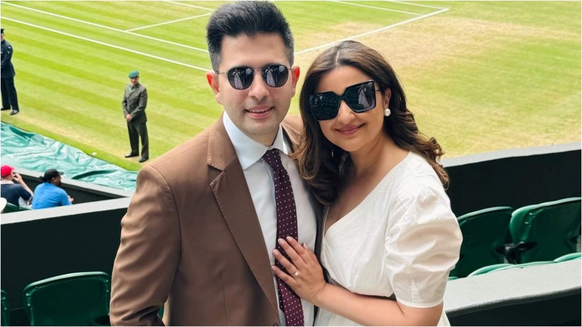 Parineeti Chopra Shares first wedding anniversary Celebration pics write love note for Raghav chadha