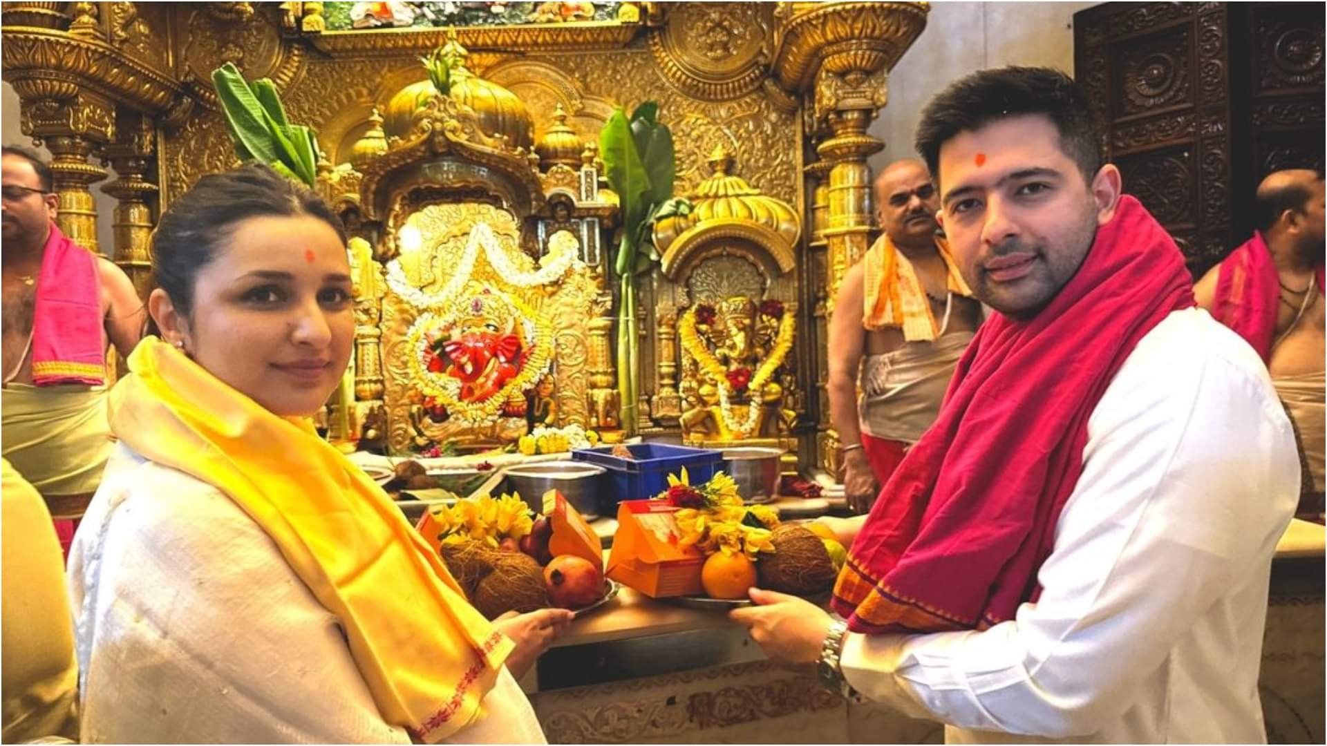 Parineeti Chopra Shares first wedding anniversary Celebration pics write love note for Raghav chadha