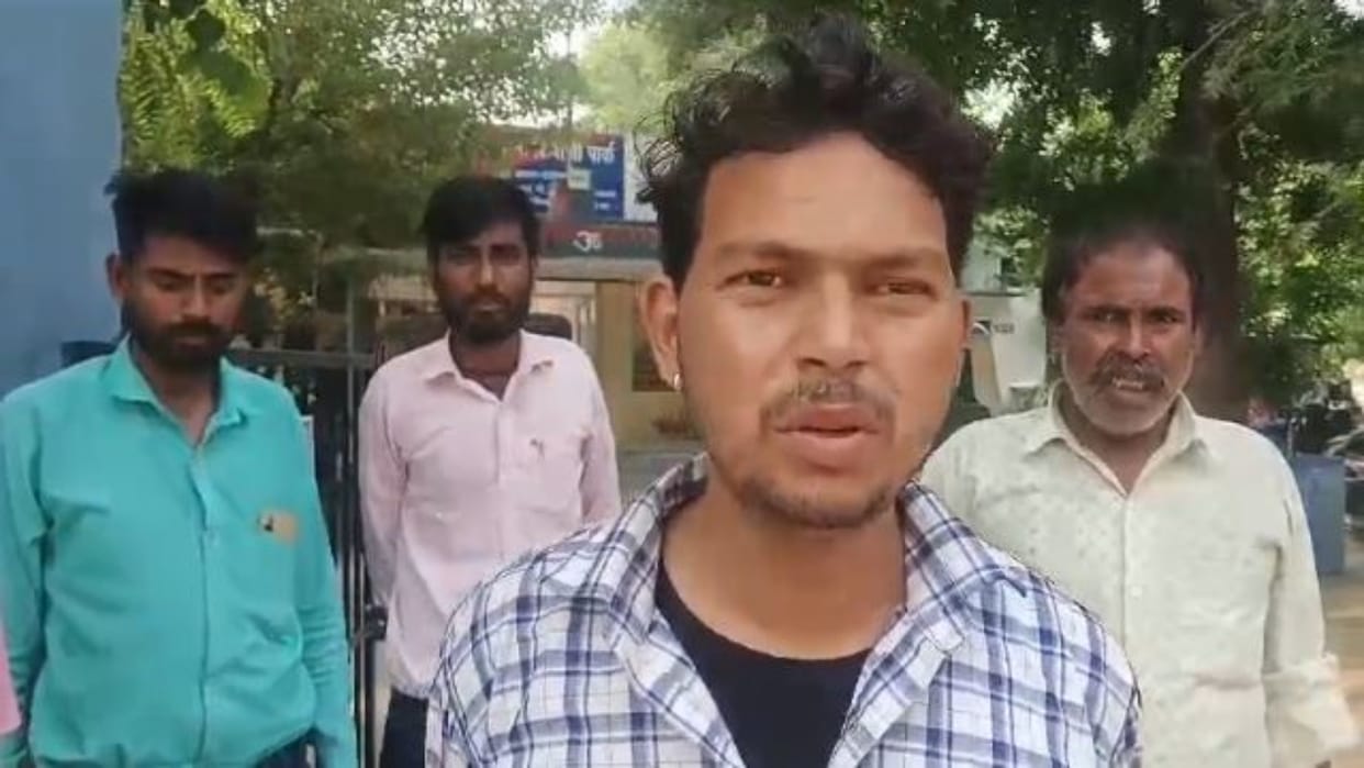 Alwar: Smugglers took away one of the animals tied in the house, the incident was captured in CCTV