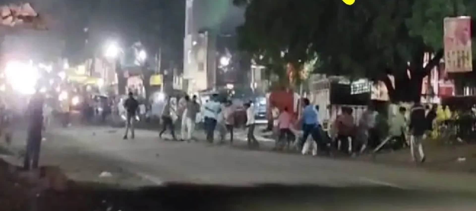 शाजापुर के मक्सी में बुधवार रात दो गुटों में हुई झड़प