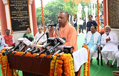 CM Yogi Adityanath paid tribute to Pt Deendayal Upadhyay on his birth anniversary.