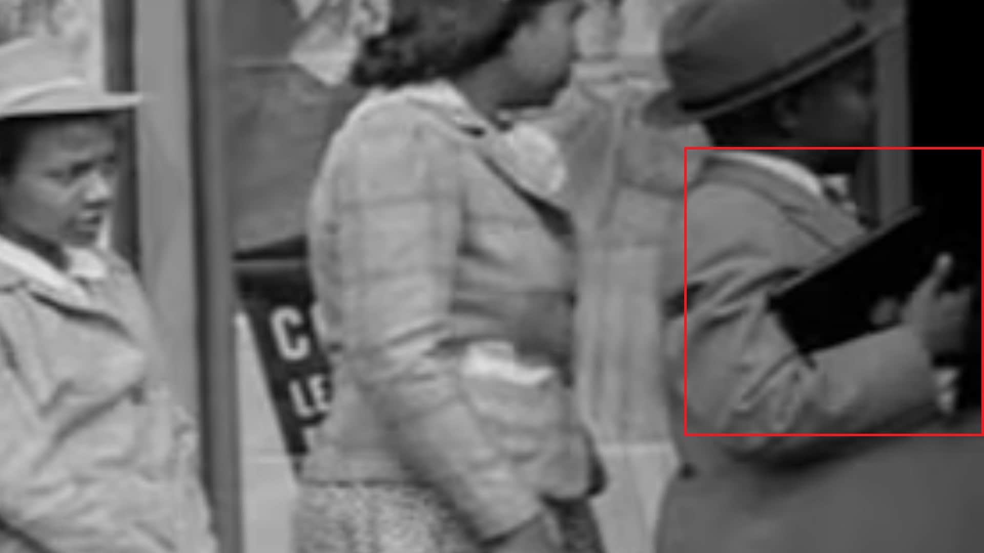 Time Travel: 83 year old photograph viral people are convinced its time travel boy holding ipad