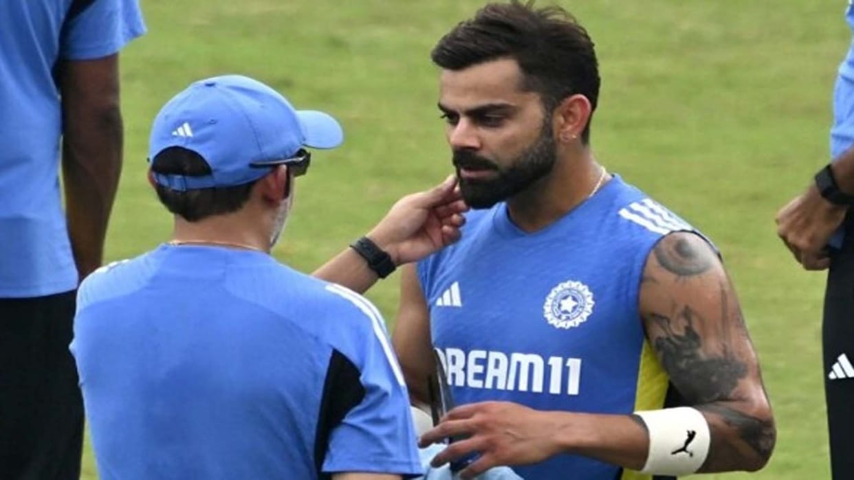 India-Bangladesh Test Match: Virat and Gambhir's friendship was seen in practice