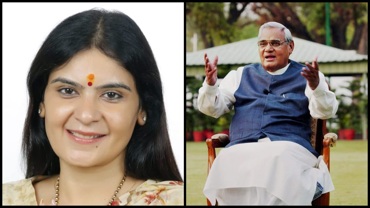Yashwant Sinha creates party on Atal Bihari Vajpayee Name Grandaughter of Ex-PM advocates BJP PM Modi support