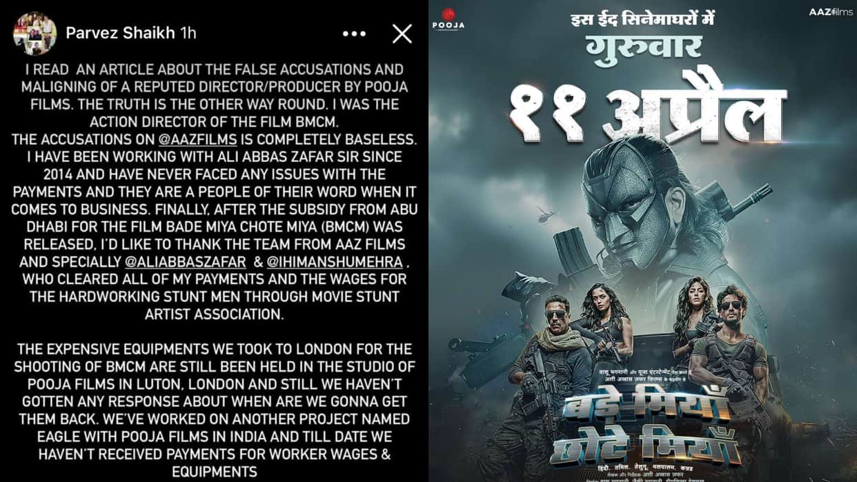 Vashu Bhagnani on target after complaint against Ali Film technicians exposed him on social media