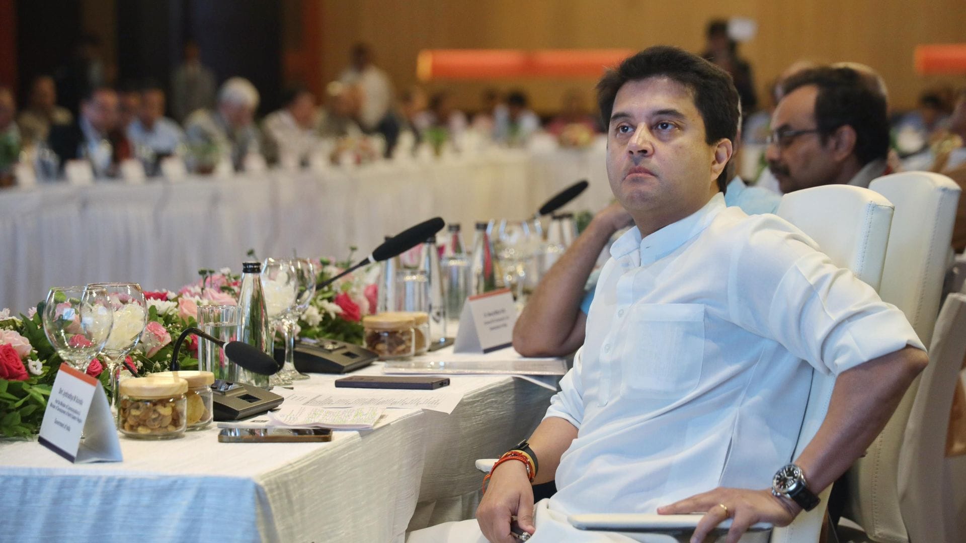 Jyotiraditya Scindia attended a meeting with the seven Working Groups of the Bharat 6G Alliance