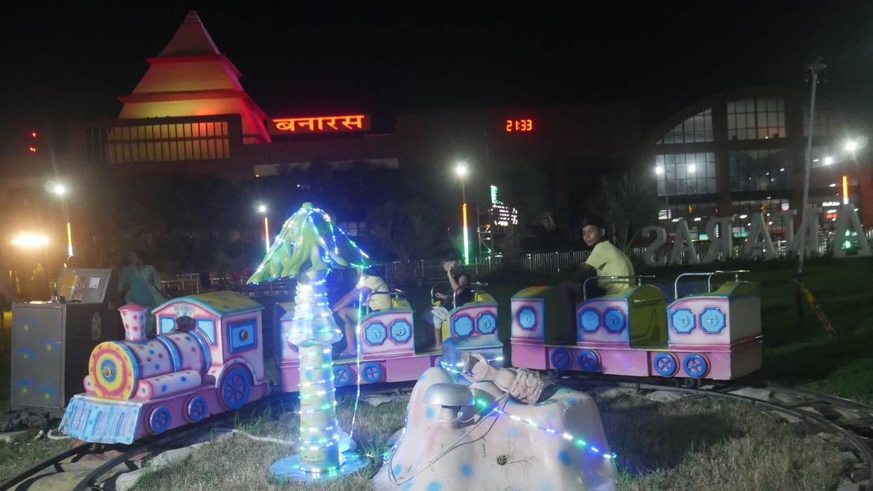 Northeast Railway first Kids Zone Rail Village built at Banaras station