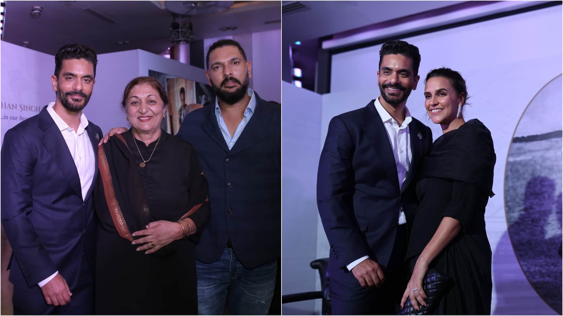 Bishan Singh Bedi birth anniversary: Angad Bedi Neha Dhupia hosted an event in memory of legendary cricketer