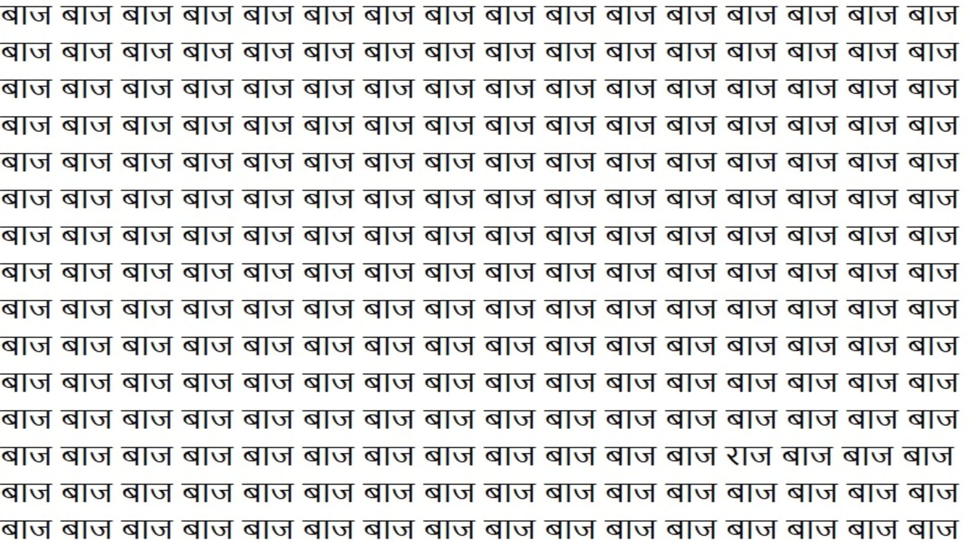 Optical Illusion IQ Test: Can You Find The Raj in This Picture in 12 Seconds