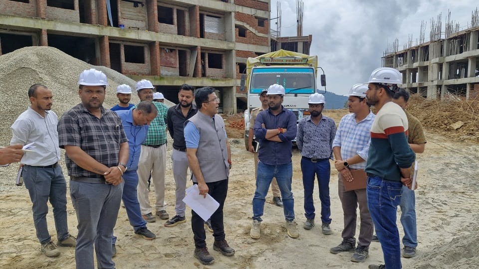 DM upset after finding mud in water tank in pithoragarh