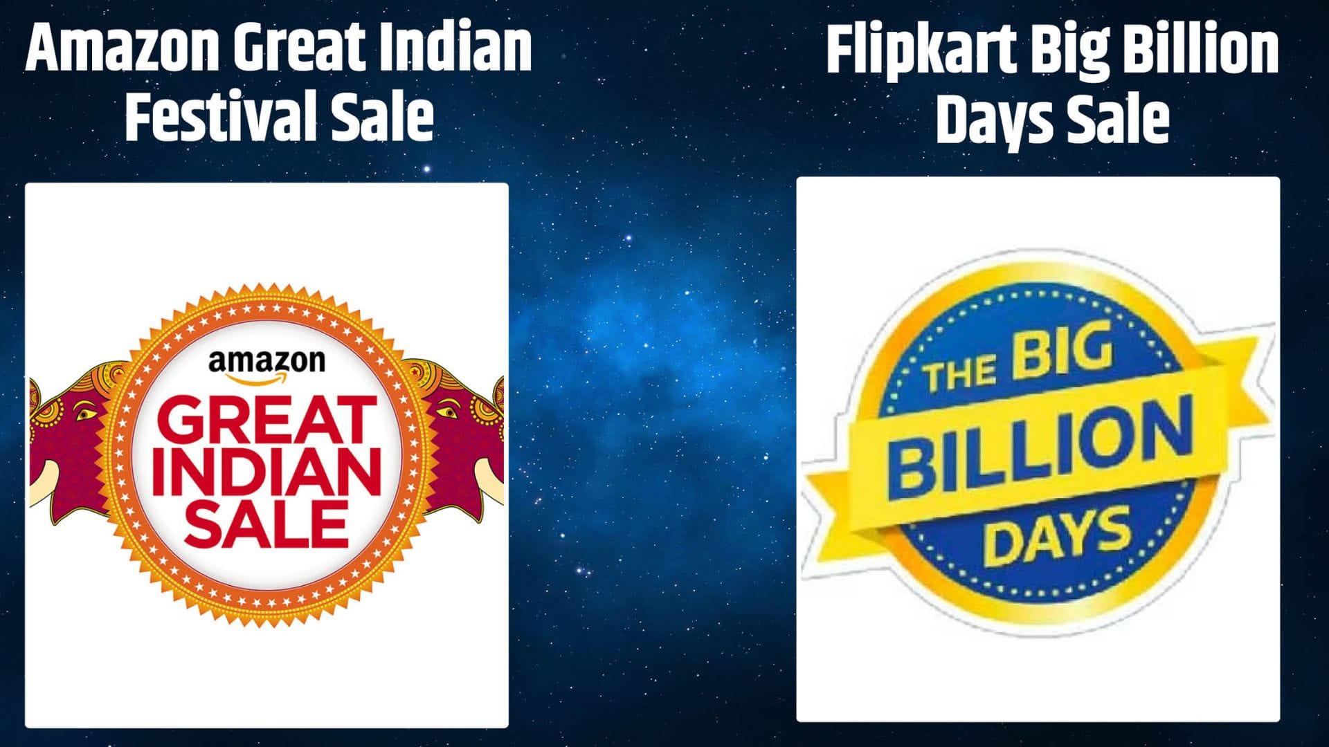 Flipkart Big Billion Days Sale and Amazon Great Indian Festival Sale know everything