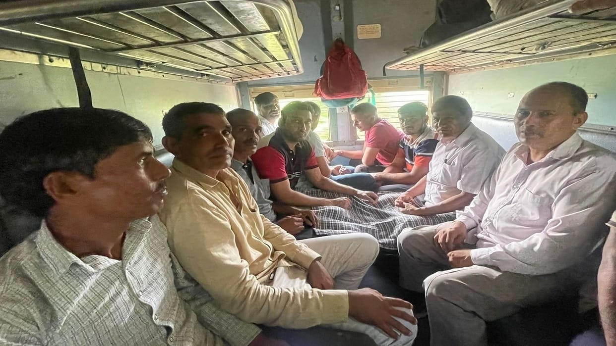 Congress and BJP seen to be strong in Haryana, INLD will also try its best; passengers expressed frank opinion