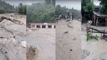 Himachal Weather: Monsoon wreaks havoc before departure, cloud burst in Paonta, one dead, heavy rain in Shimla