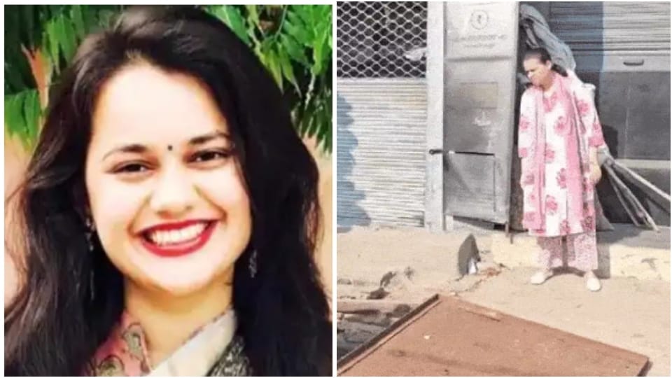 Rajasthan News: Collector Tina Dabi came out to clean the city, reprimanded those who stopped and watched