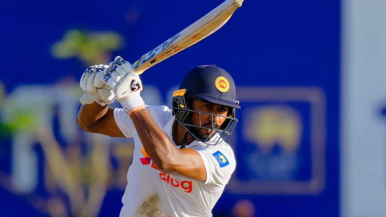 SL vs NZ: Kamindu Mendis hit a fifty in the eighth consecutive Test after his debut, leaving Gavaskar behind