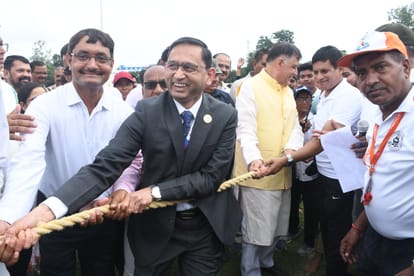 bhuley bisrey khel: Enthusiasm, passion and joy were visible everywhere, people of all ages took part, ministe