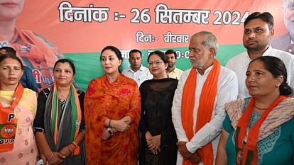 Haryana Election:राजस्थान की उपमुख्यमंत्री दिया कुमारी के निशाने पर राहुल गांधी, बोलीं- कांग्रेस का काम बांटना Rajasthan Deputy Chief Minister Diya Kumari rally in kaithal for BJP candidate