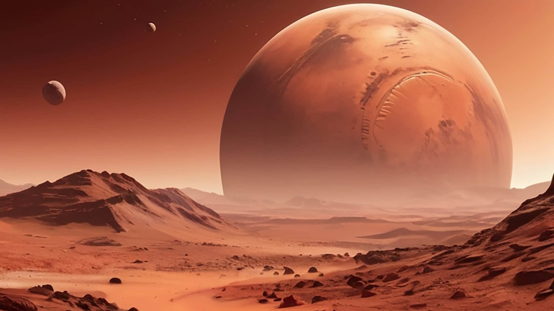 Mars Mystery:  Mars gravity map finds mysterious blobs Martian dog beneath its seabed
