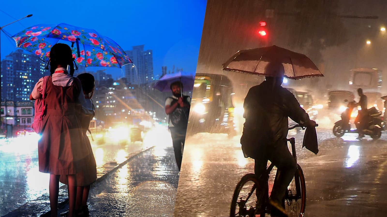 Maharashtra Weather Updates Mumbai Rainfall Water logging IMD Alert Traffic Vehicle