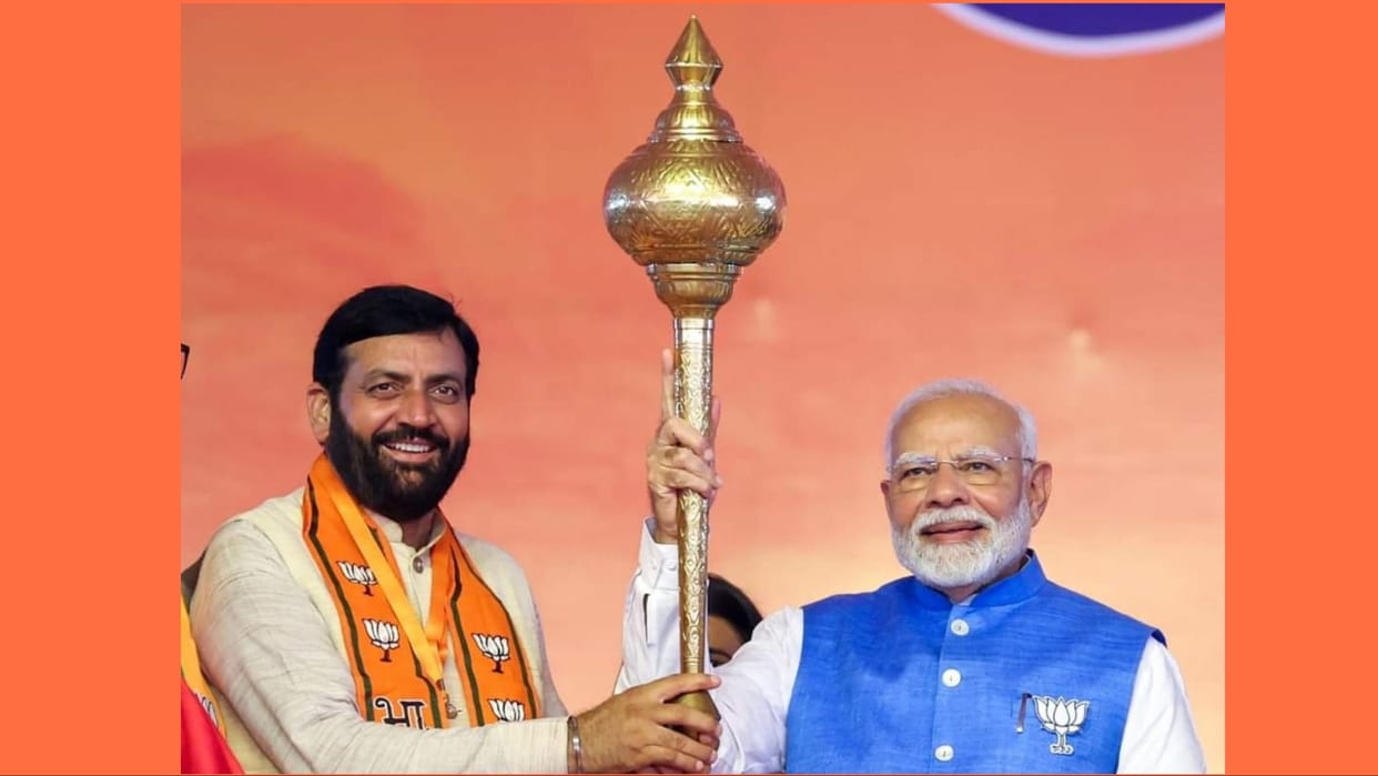 Haryana Elections 2024: Noise of giants in Kurukshetra... Saini fighting for prestige