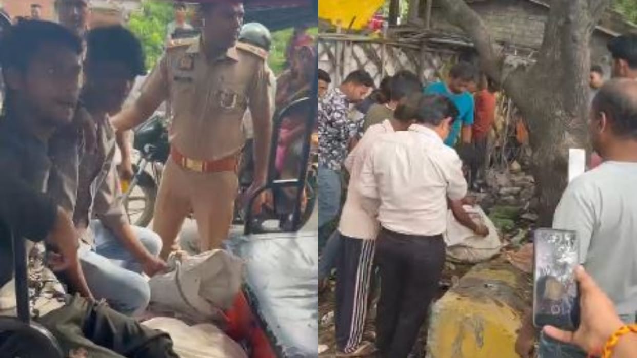 Accused arrested for selling meat in Milk dairy in Bareilly