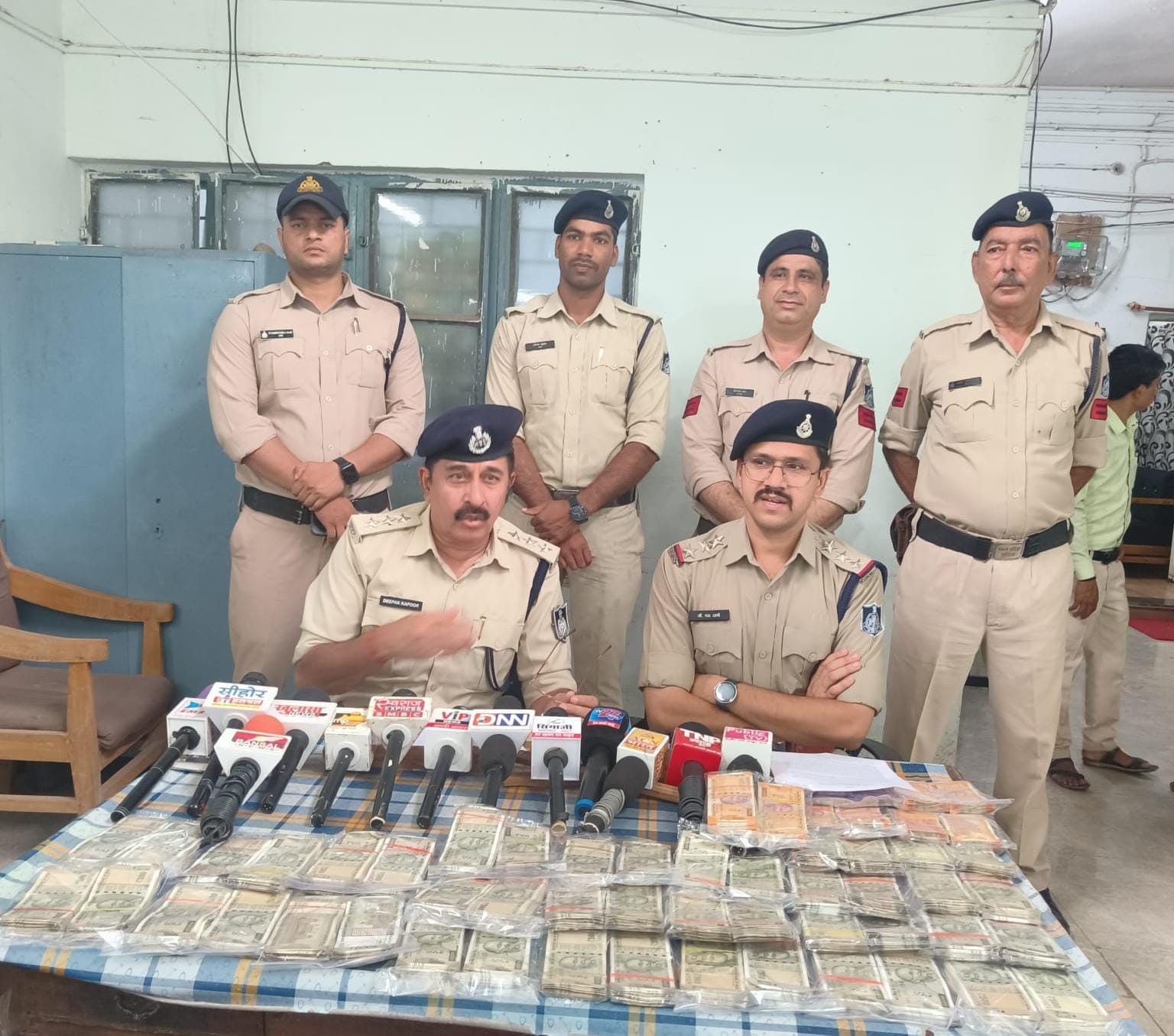 Sehore: Bhairunda police revealed two major thefts in the town, Rs 25 lakh cash recovered, one arrested
