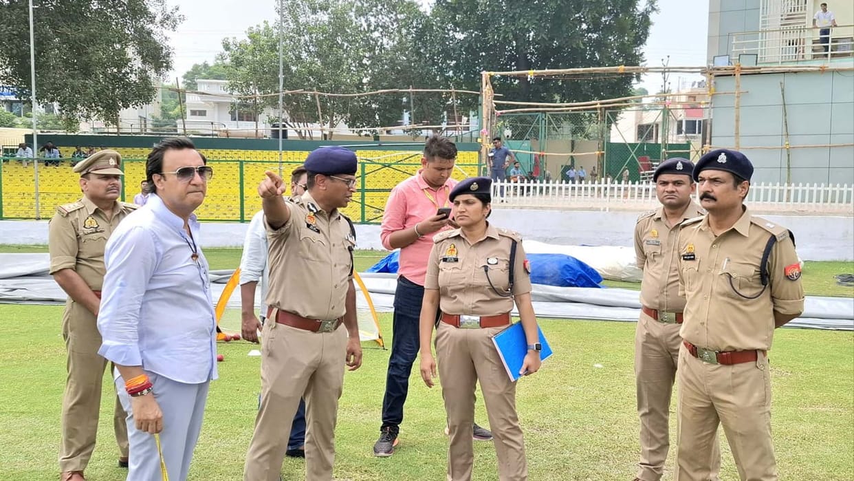 India-Bangladesh Test Match: Modern fire fighting bullets deployed for the first time in Green Park