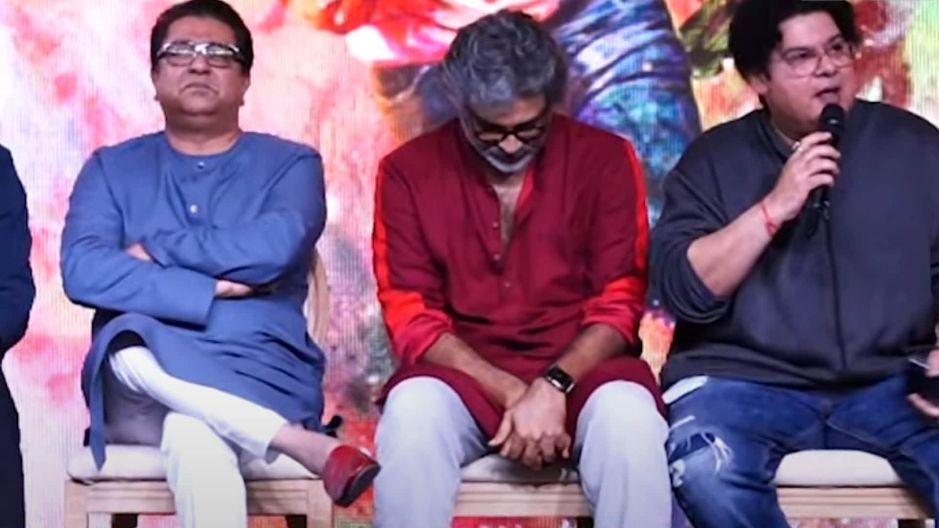 Yek Number Trailer launch event Aamir Khan Sajid Nadiadwala Ashutosh Gowarikar Rajkumar hirani