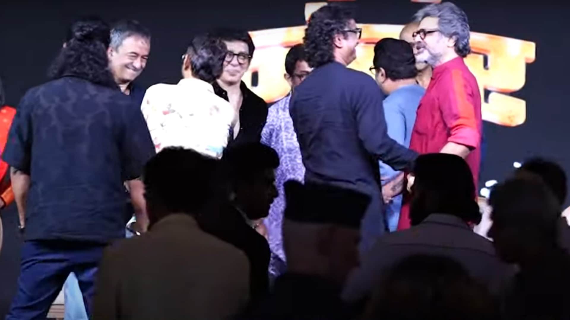 Yek Number Trailer launch event Aamir Khan Sajid Nadiadwala Ashutosh Gowarikar Rajkumar hirani
