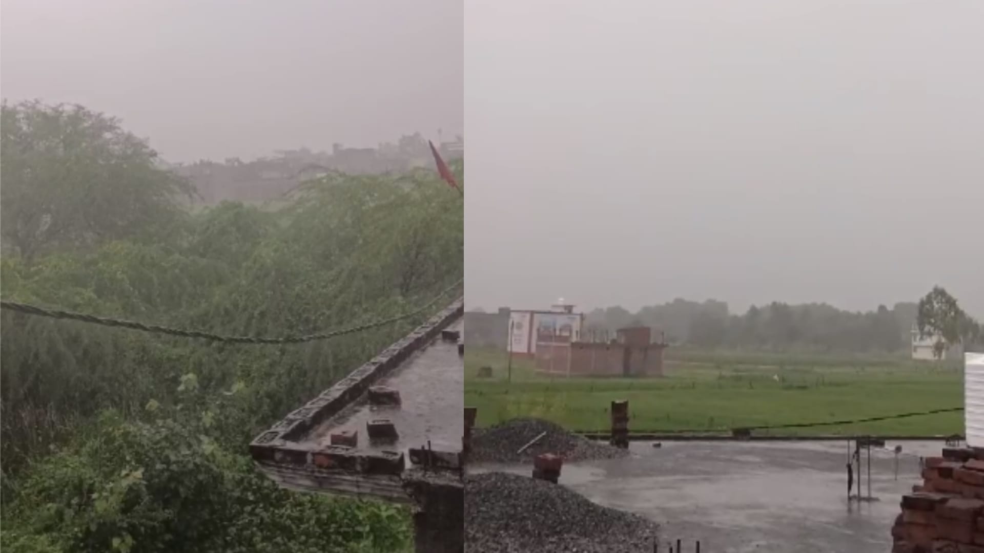 Warning of heavy rain for 30 districts in Uttar Pradesh.