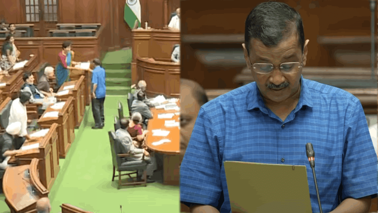 Arvind Kejriwal has written a letter to CM Atishi to repair the bad roads of Delhi.