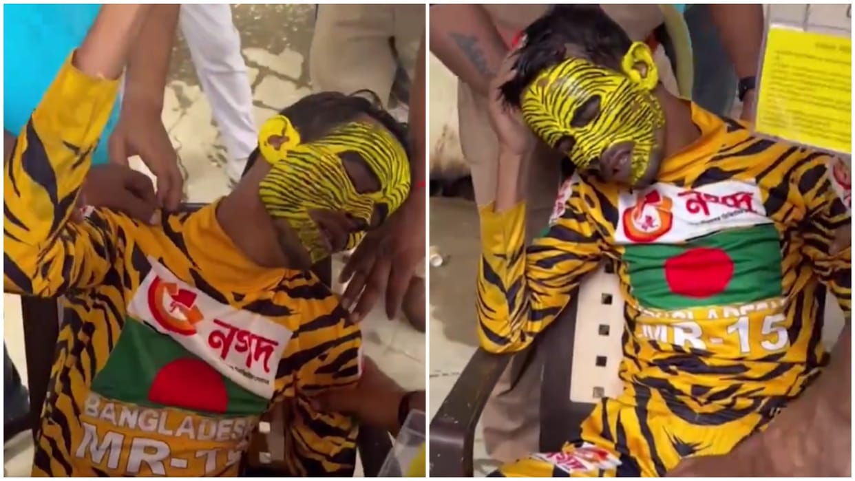 Bangladesh cricket team 'super fan' Tiger Roby was allegedly beaten by some people during IND vs BAN 2nd Test