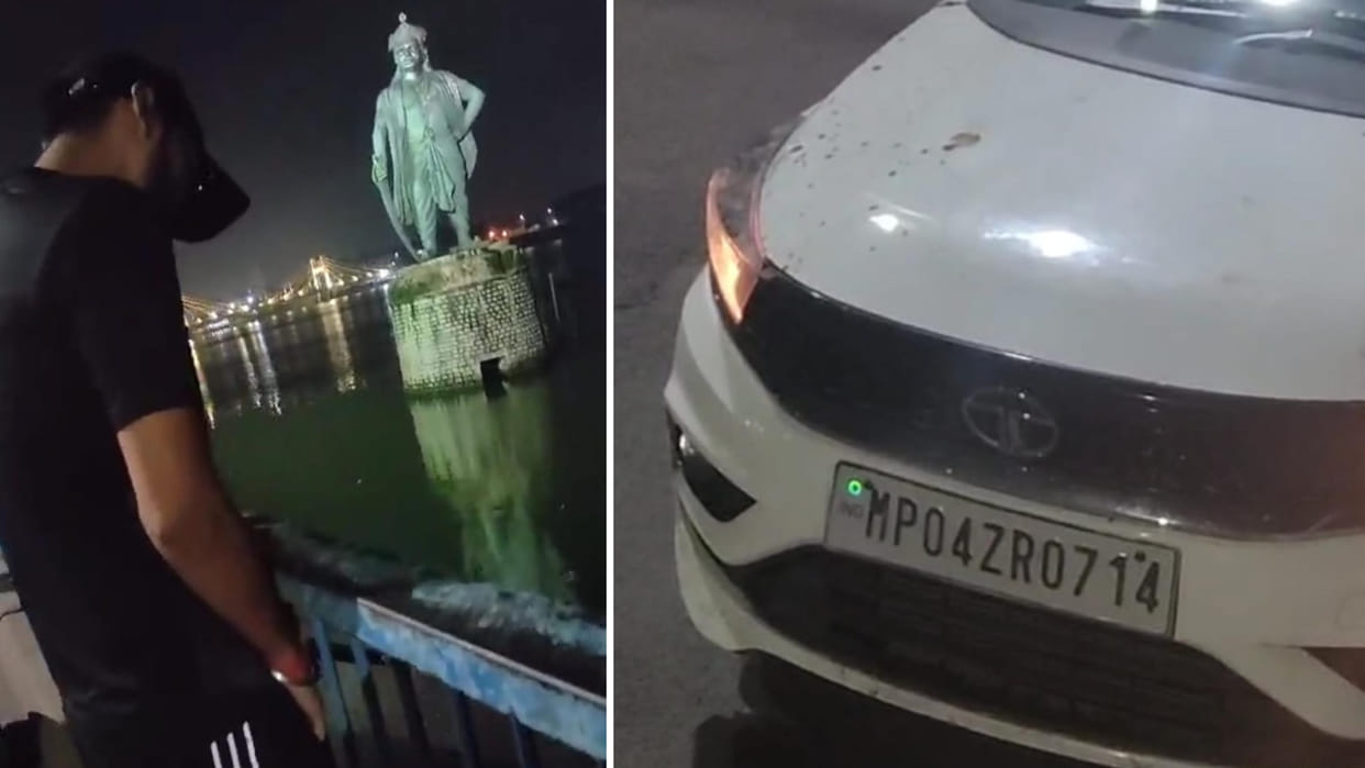 Bhopal: Such people are putting Bhopal to shame, a young man was seen urinating in a big pond.