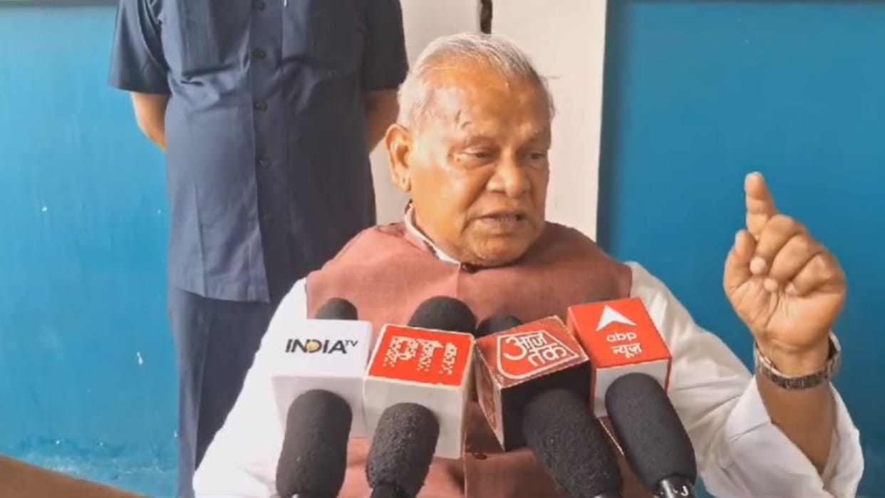 Bihar Bypolls: Union Minister Jitan Ram Manjhi hits back at RJD leader Tejashwi Yadav, Imamganj by-election