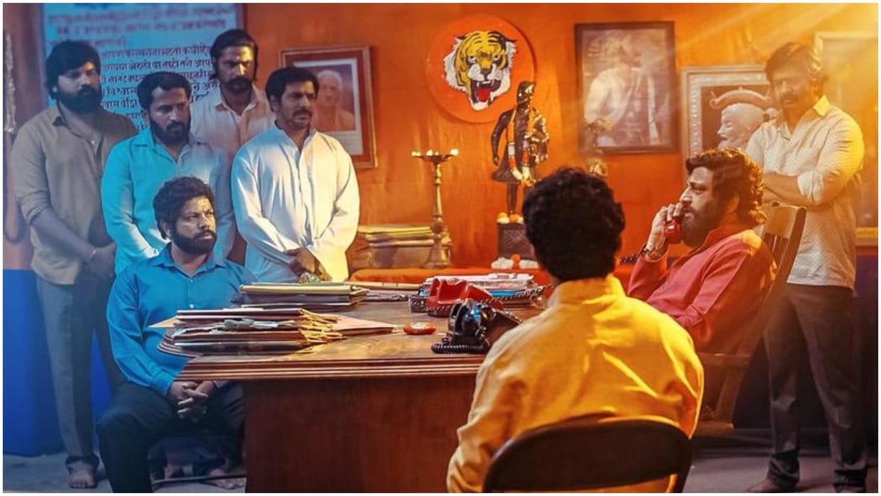 Dharamveer 2 released tagline 'No forgiveness for betraying Hindutva' Eknath Shinde image as Hindutva leader
