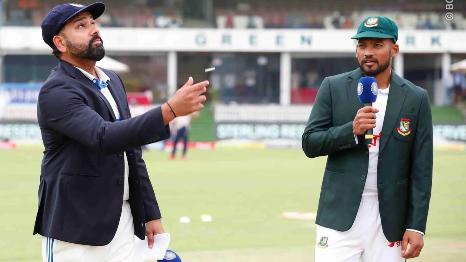 IND vs BAN Toss stat: Only 2nd instance of team opting to field first in 24 Tests in Kanpur, India Playing 11
