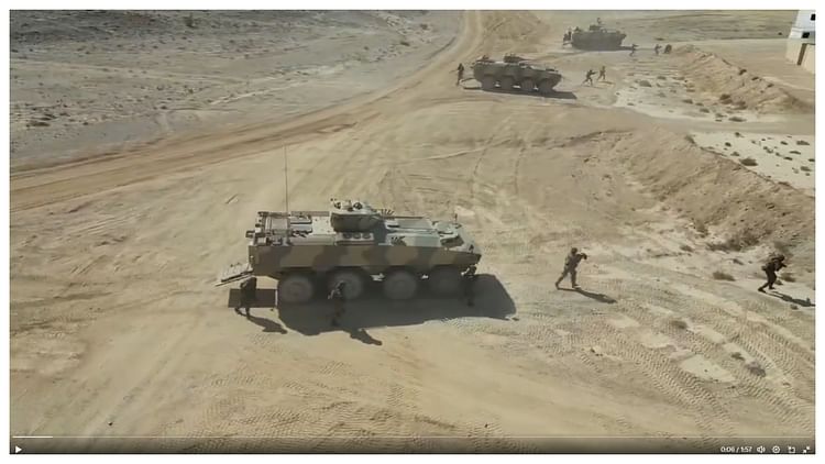 India Army Oman Joint Military Exercise Closing Ceremony At Rabkoot Training Area