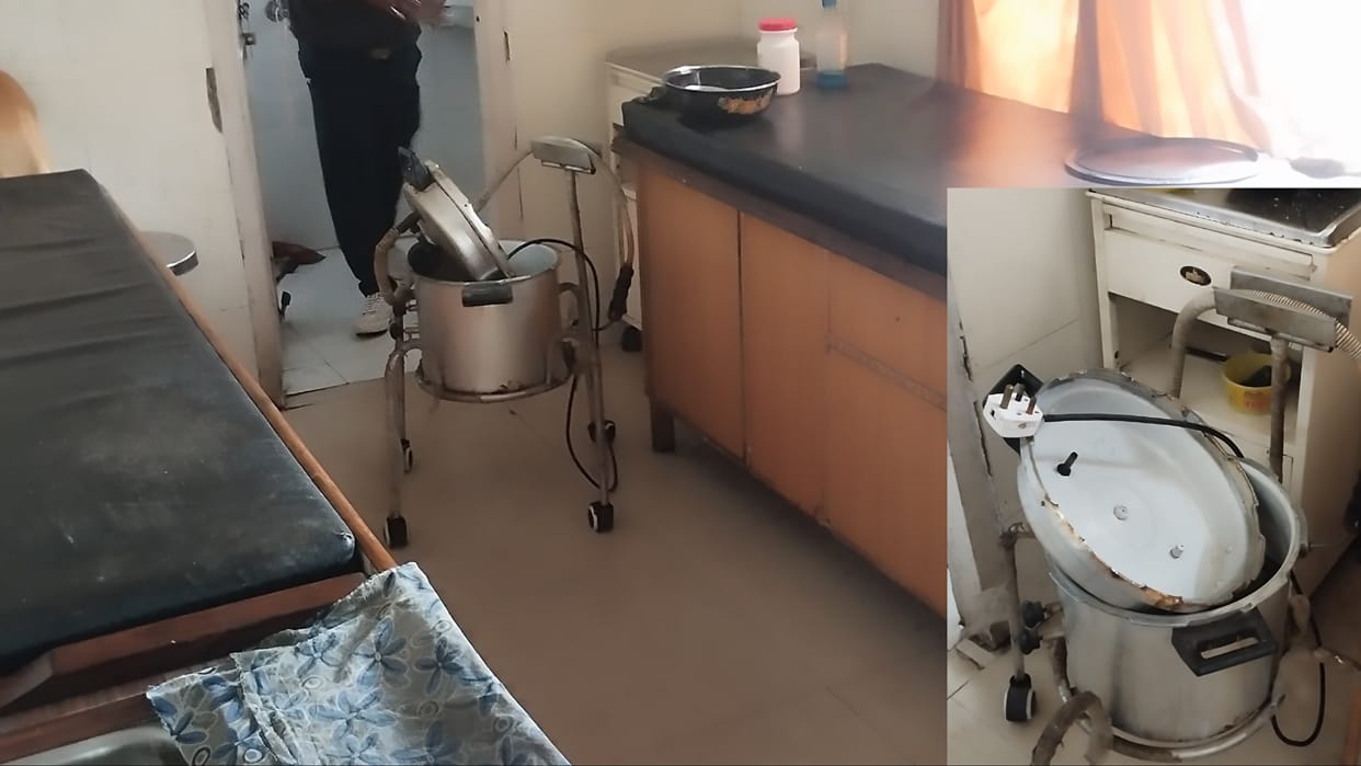 Haryana: Three injured including two female workers due to steamer explosion in AYUSH department
