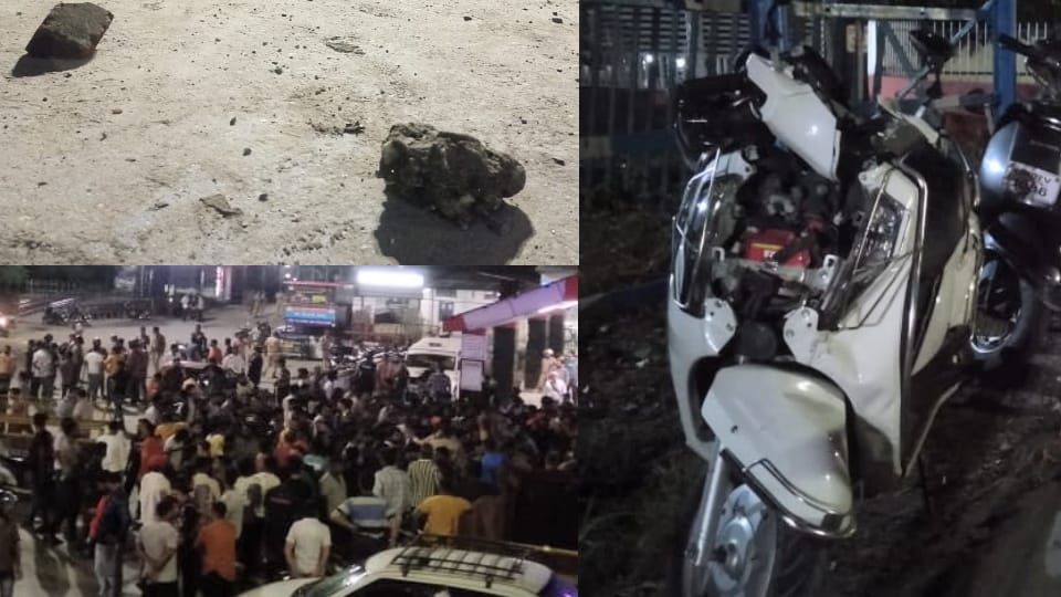 Dehradun Railway station Dispute over two Communities Question rais Where did crowds of rioters suddenly come