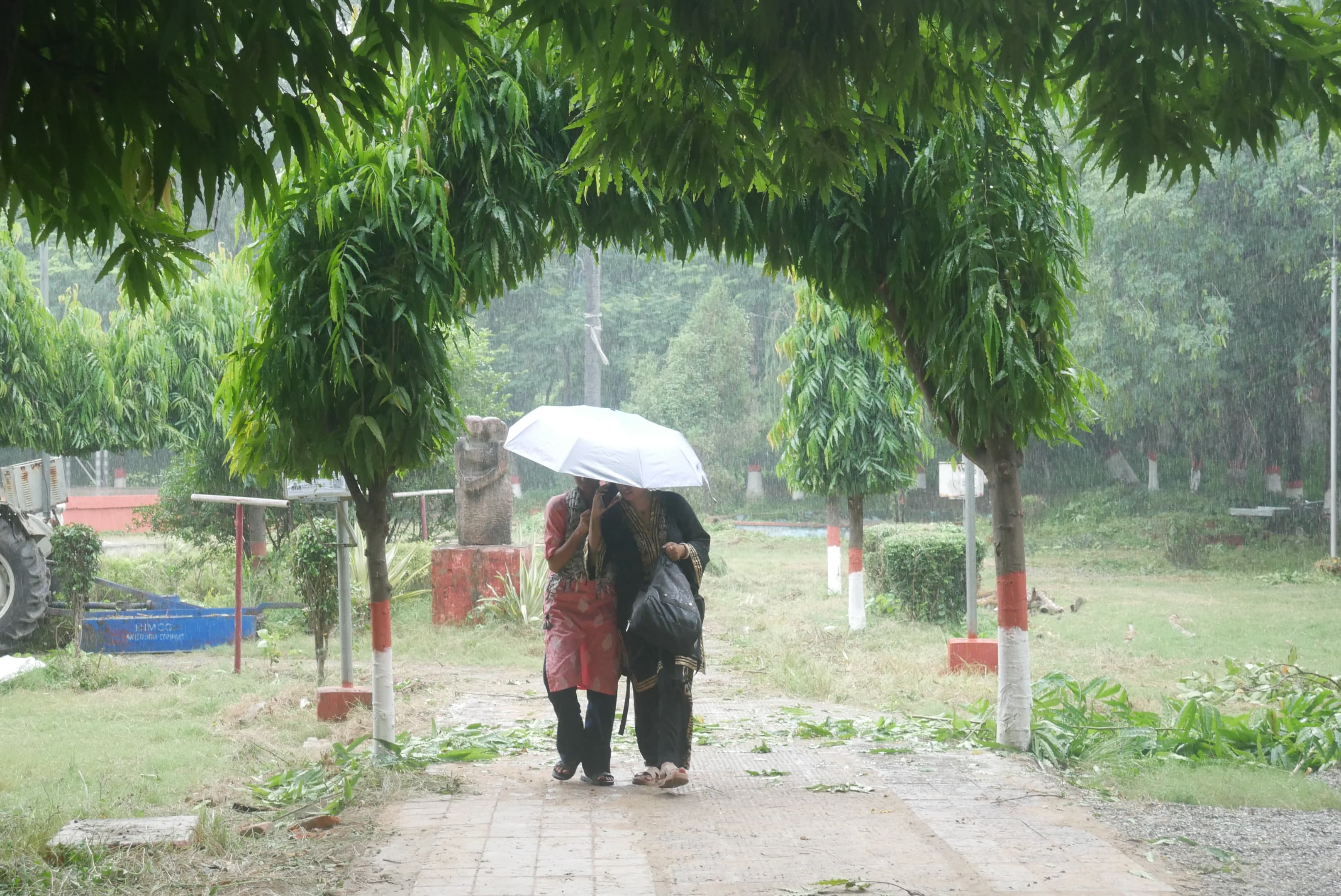 varanasi monsoon active again weather changed 34 mm rain occurred