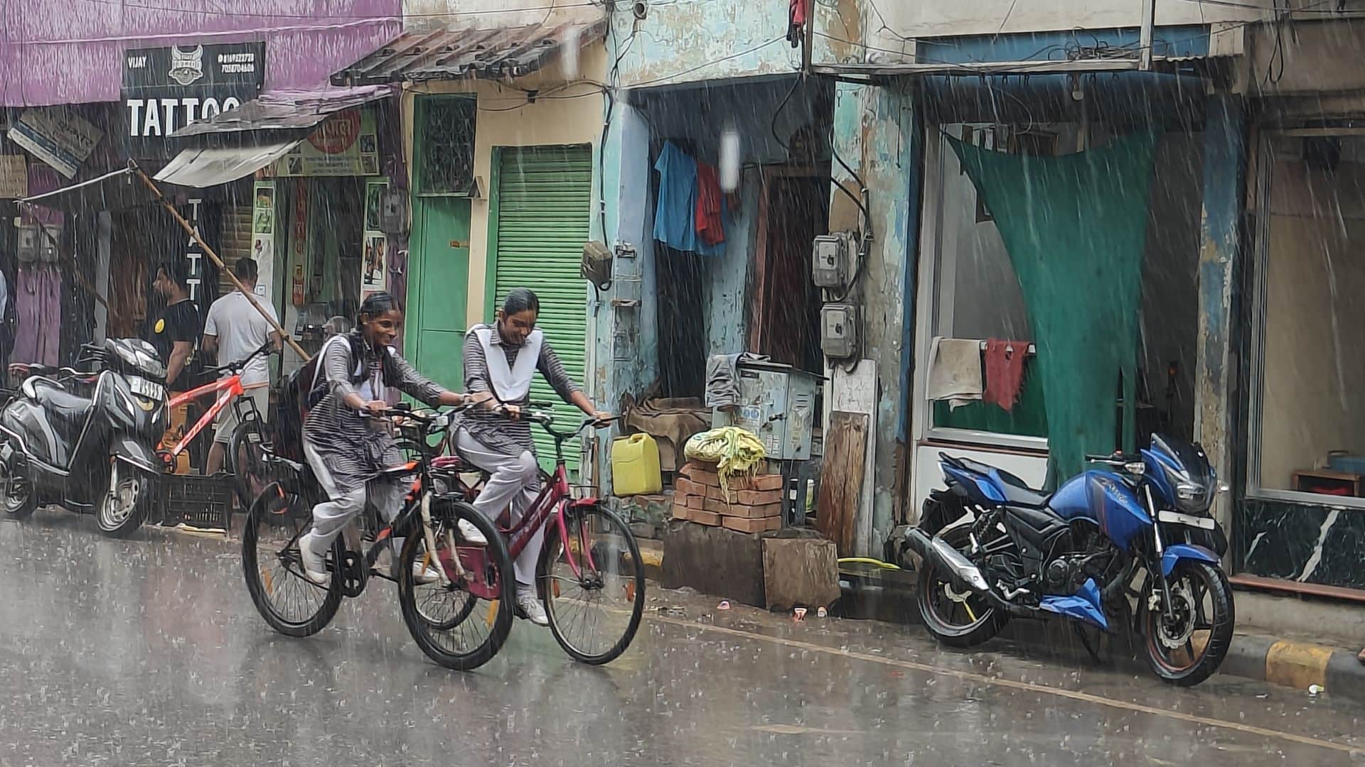 varanasi monsoon active again weather changed 34 mm rain occurred