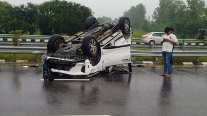 Cricketer Mushir Khan's car accident in Sultanpur.