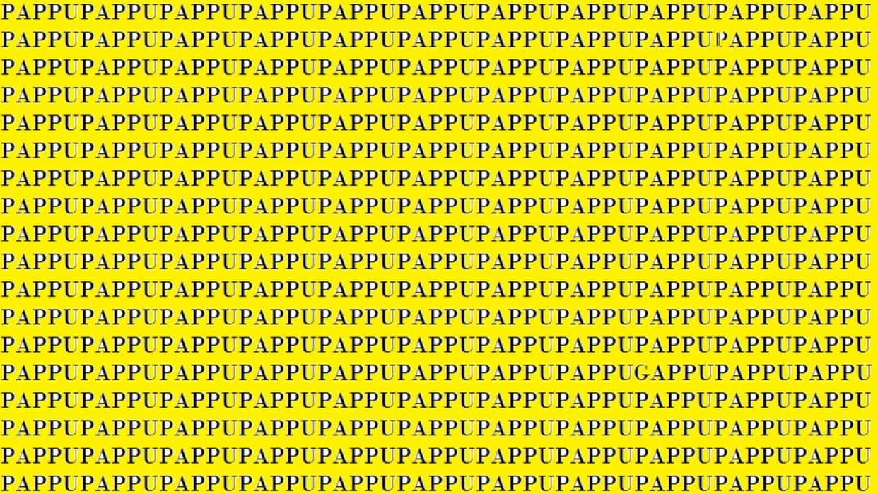 Optical Illusion: Can You Spot Gappu in This Picture in 7 Seconds Brain Test Image