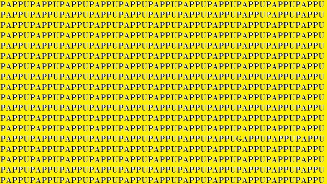 Optical Illusion: Can You Spot Gappu in This Picture in 7 Seconds Brain Test Image