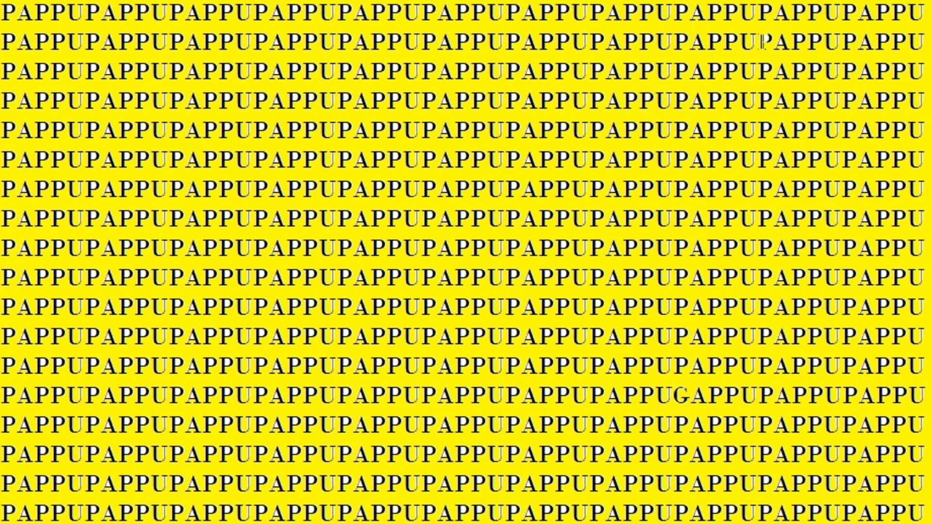 Optical Illusion: Can You Spot Gappu in This Picture in 7 Seconds Brain Test Image