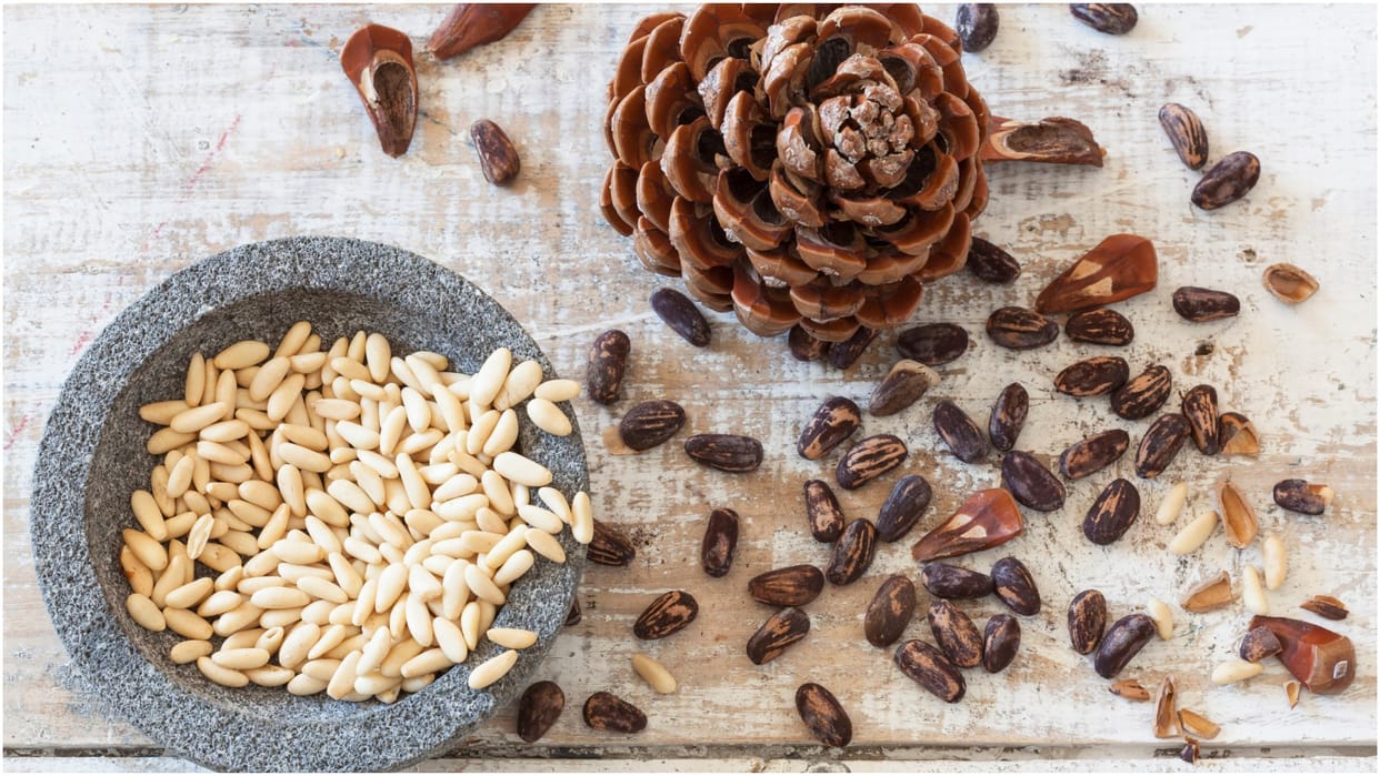 Health Benefits Of Chilgoza Khane ke Fayde Pine Nuts Dry Fruits Benefits in hindi
