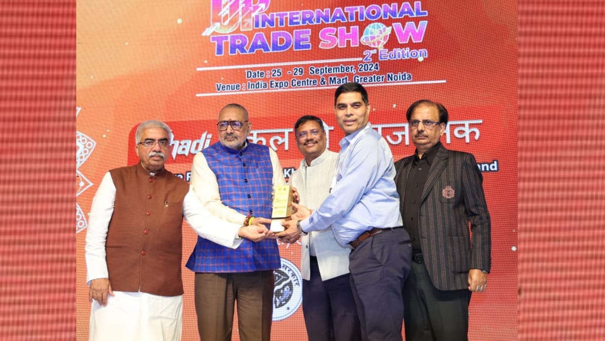 International Trade Show: Jal Jeevan Mission gets best display award.